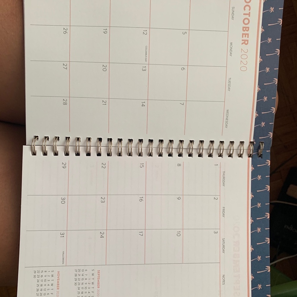 FREE WITH PURCHASE ! Planner organizer  2020-2021 - Picture 3 of 4